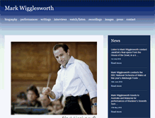 Tablet Screenshot of markwigglesworth.com